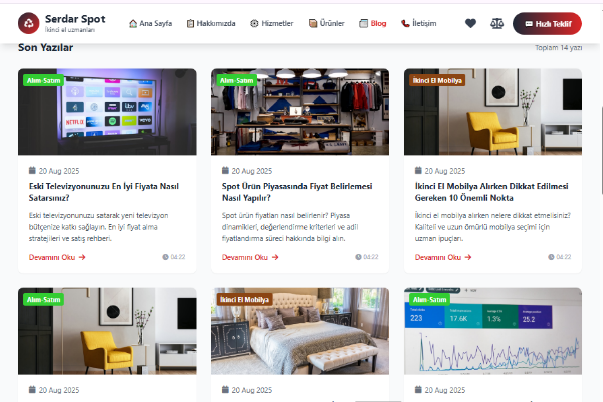 Manisa Muradiye Spot – Kurumsal Hizmet Web Sitesi - Görsel 5