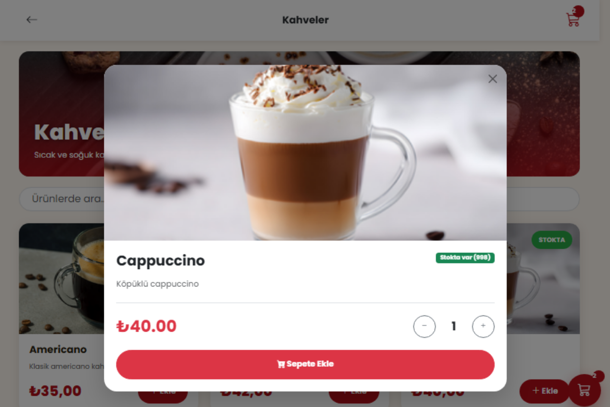 QR Menü – Dijital Restoran Yönetim Sistemi - Görsel 6